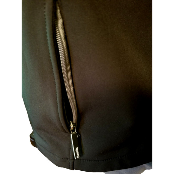 BENCH URBANWEAR Jacket Women’s Size L (EU) actual M (US) Full Zip Black - Picture 5 of 7